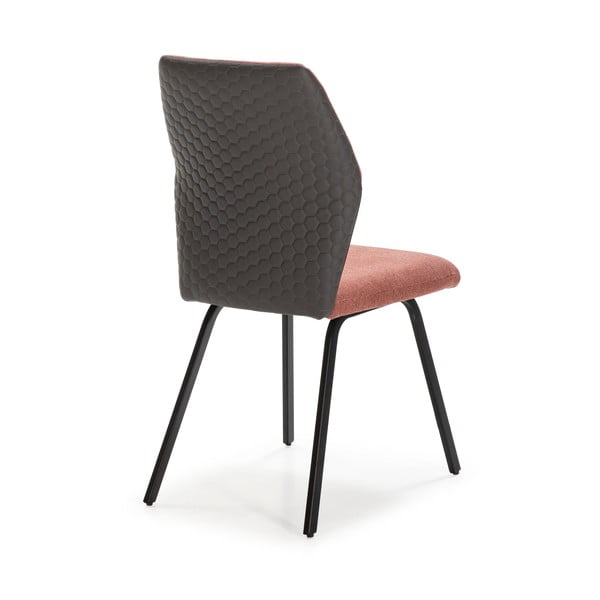 Scaune de dining roz 4 buc. Pol – Marckeric-image-4