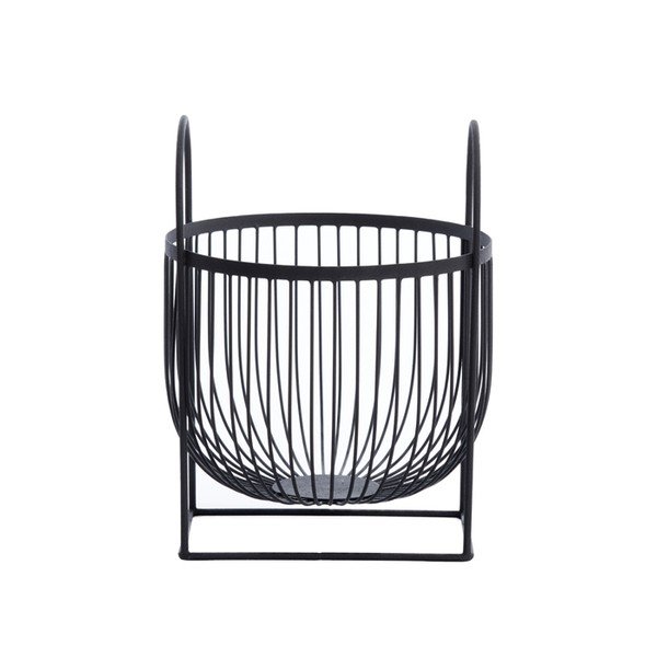Coș de depozitare din sârmă negru Marjet – Light & Living-image-4