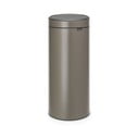 Coș de gunoi gri cu senzori de atingere din oțel 30 l Touch Bin – Brabantia