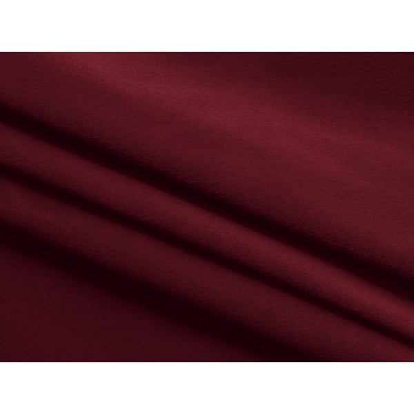 Taburet burgundy cu tapițerie din catifea Ekahi – Makamii-image-4