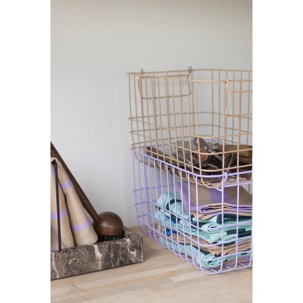 Coș de depozitare din sârmă din metal 31x16,5x16 cm Store-It – Mette Ditmer Denmark-image-1