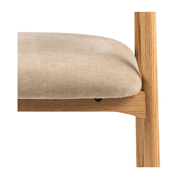 Scaune de dining bej/în culoare naturală 2 buc. Addi – Actona-image-3