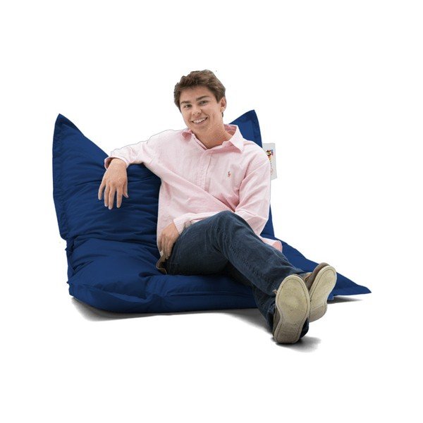 Beanbag pentru grădină albastru închis Mattress – Floriane Garden-image-1