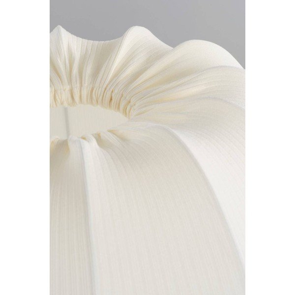 Lampadar alb/argintiu lucios din material textil (înălțime 150 cm) Pion – Jotex-image-3