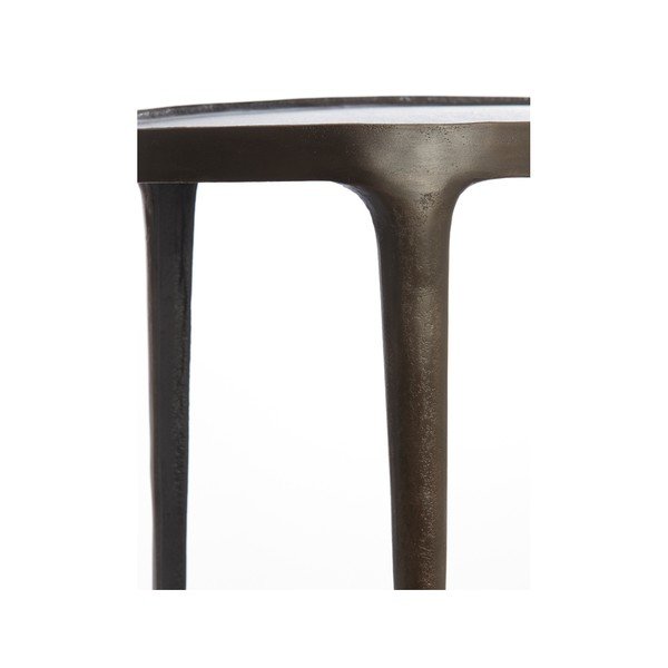 Măsuțe auxiliare 2 buc. rotunde din metal 33x70 cm Arica – Light & Living-image-3