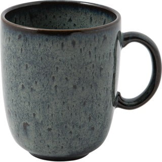 Cană din gresie ceramică Villeroy & Boch Like Lave, 400 ml, verde - gri