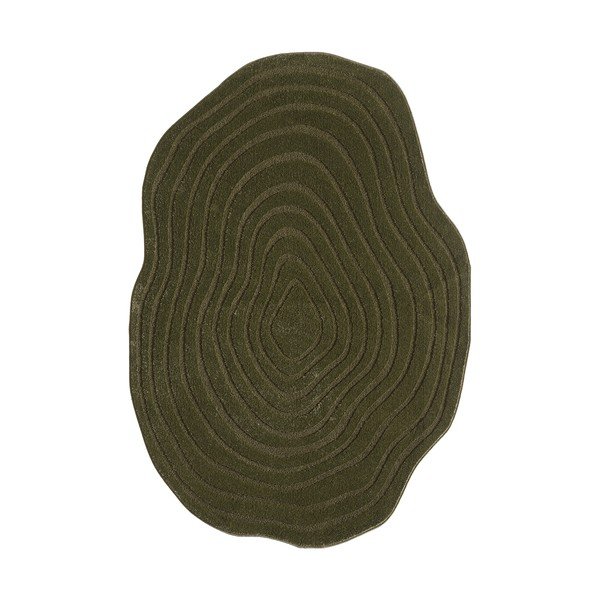 Covor verde închis 160x230 cm Pebble – ESTE
