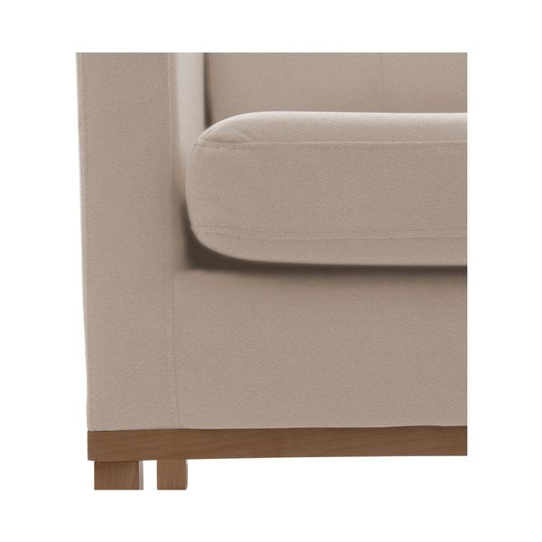 Canapea pe colț Vivonita Johan, pe partea stângă, bej-image-2