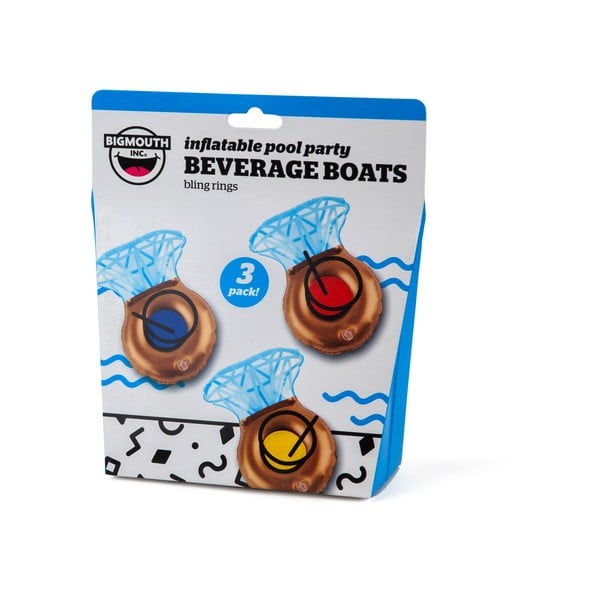 Set 3 suporturi gonflabile pentru pahare Big Mouth Inc. Ring-image-2