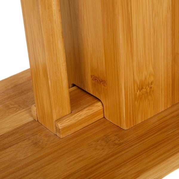 Suport de hârtie igienică din bambus cu perie - Casa Selección-image-3