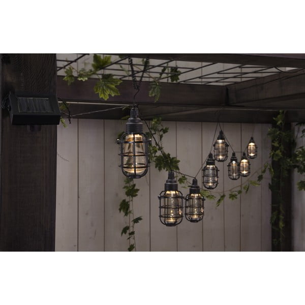 Șirag luminos pentru exterior cu LED Star Trading Cage, lungime 2,1m-image-4