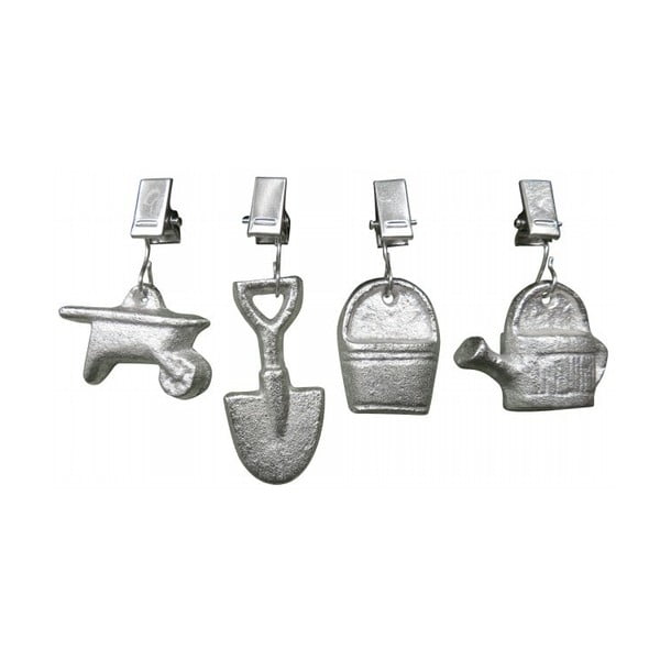 Set 8 agățătoare pentru fața de masă Esschert Design Garden-image-3