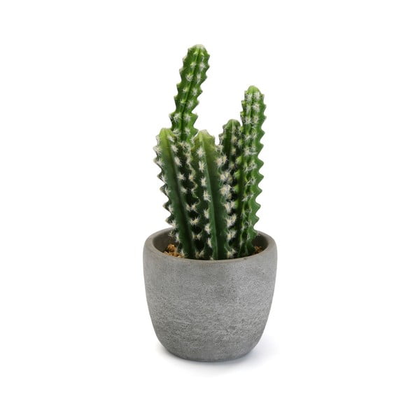 Cactus artificial cu ghiveci din beton Versa Cactus