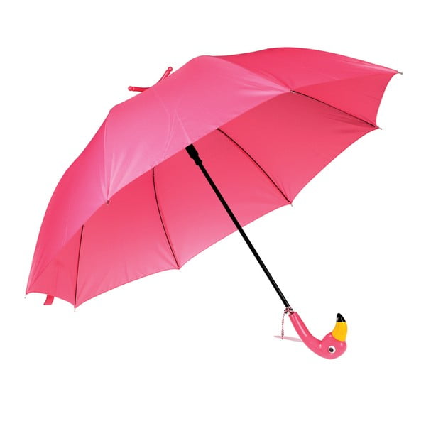 Umbrelă Rex London Flamingo, ⌀ 86 cm, roz