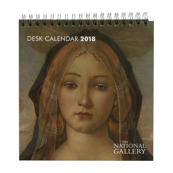 Calendar masă pentru anul 2018 Portico Designs National Gallery