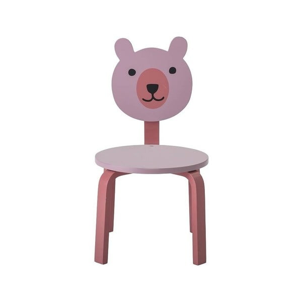 Scaun pentru copii Bloomingville Bear, roz