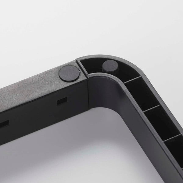 Suport reglabil pentru oale și capace YAMAZAKI Tower, negru-image-4