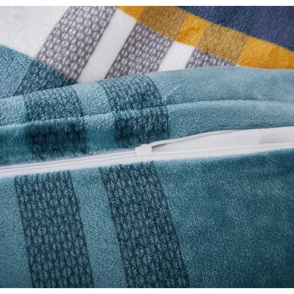 Lenjerie de pat din micropluș/cocolino pentru pat de o persoană 140x200 cm Eugen – My House-image-2