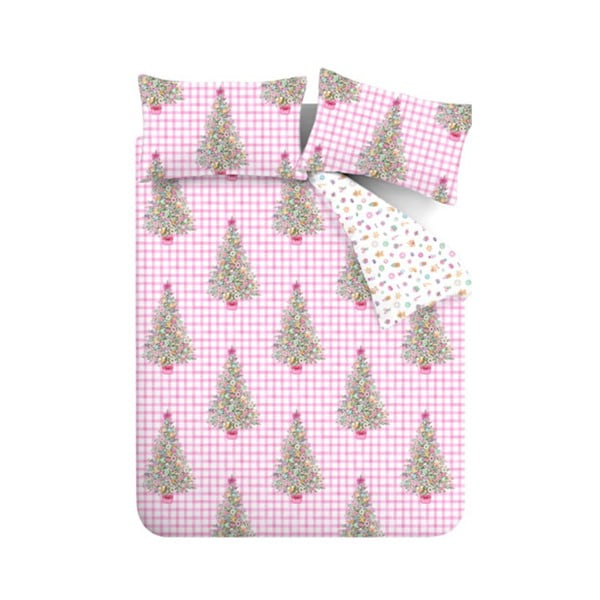 Lenjerie de pat roz pentru pat de o persoană 135x200 cm Sweets and Treats – Catherine Lansfield