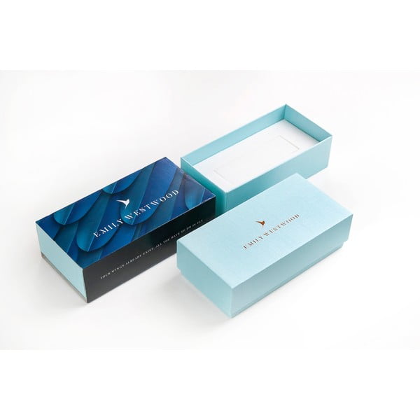 Ceas damă, curea metalică din inox Emily Westwood Estrella, negru- roz auriu-image-4