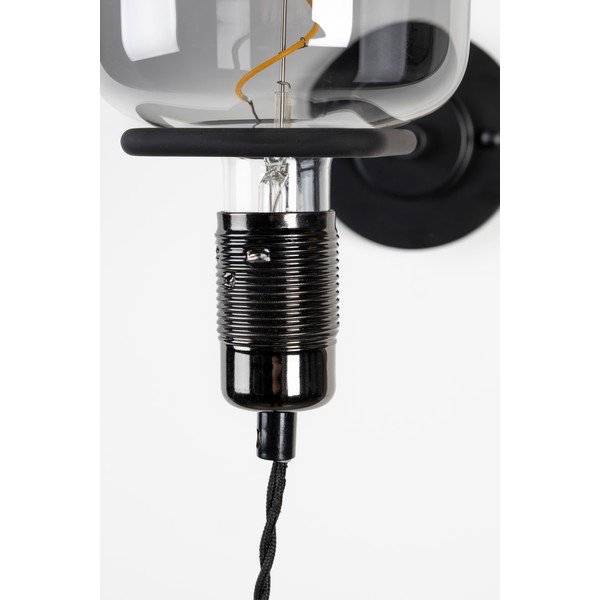 Aplică de perete neagră LED Hazy – Zuiver-image-4