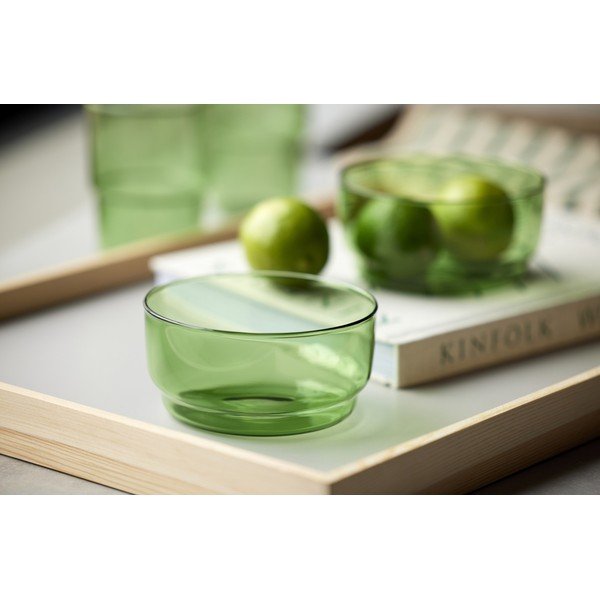 Boluri verzi 2 buc. din sticlă 500 ml Torino – Lyngby Glas-image-1