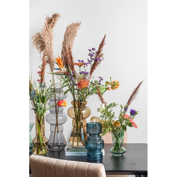 Vază din sticlă PT LIVING Morgana, înălțime 35 cm, gri-image-4