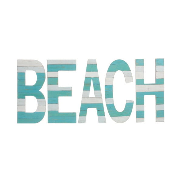 Decorațiune J-Line Beach Letter, 21 x 46 cm