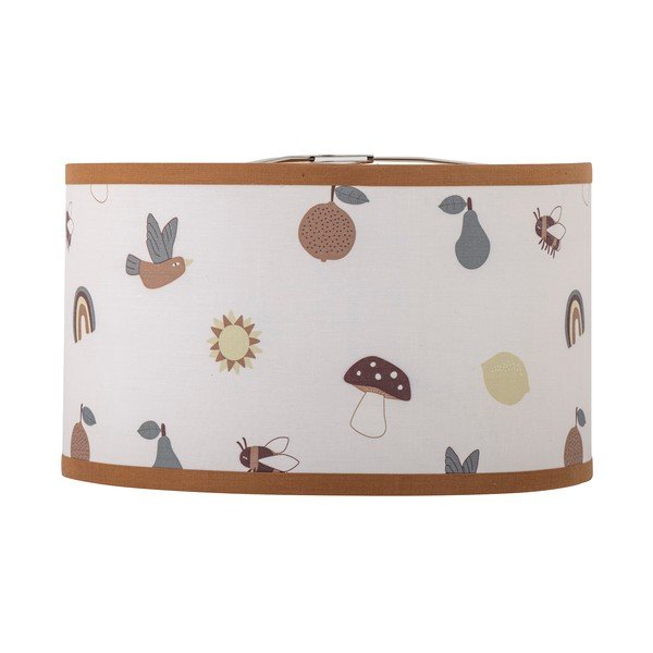 Abajur pentru copii alb/maro cu abajur textil ø 34 cm Agnes – Bloomingville Mini-image-2