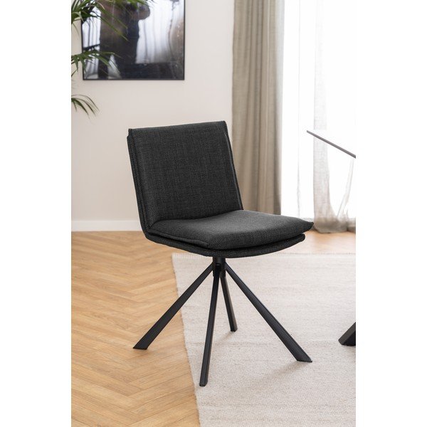 Scaun de dining gri închis Flynn – Actona-image-1