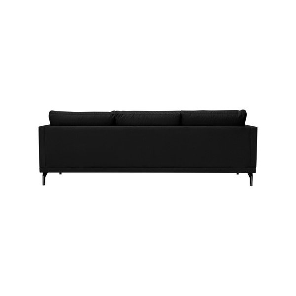Canapea cu 3 locuri Windsor & Co Sofas Jupiter, negru-image-3