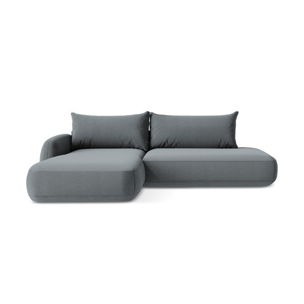 Colțar albastru prăfuit extensibil (cu colț pe partea stângă/cu șezlong) Hale – Makamii