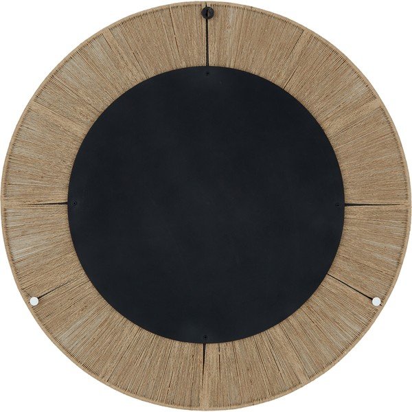 Oglindă de perete cu ramă metalică Westwing Collection Citra, ø 90 cm-image-3