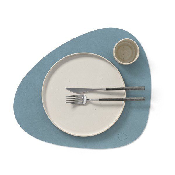 Suport pentru farfurii din piele ecologică 37x44 cm Curve L Nupo – LIND DNA-image-1