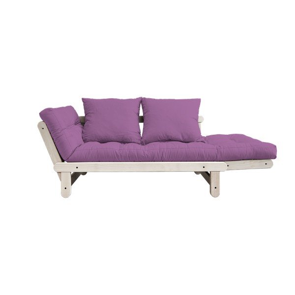 Canapea extensibilă Karup Beat Beech/Taffy Pink-image-2