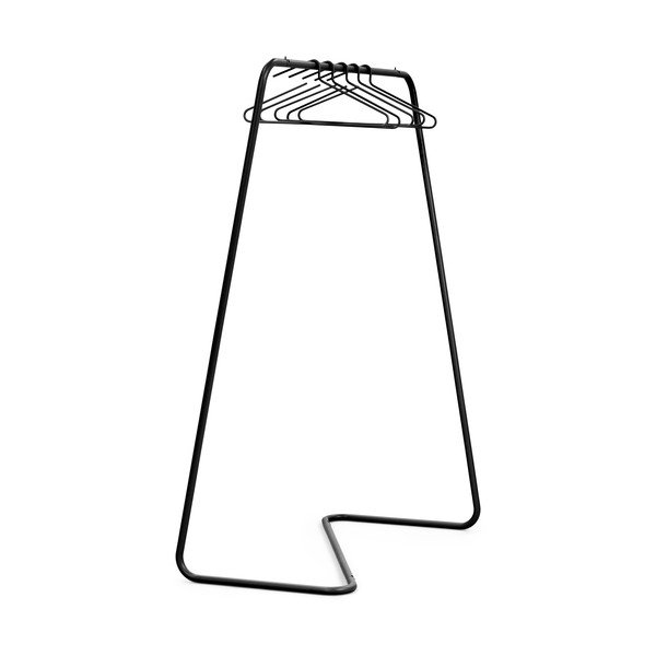 Suport pentru haine negru din oțel 118x160x57 cm Hang-On – Spinder Design