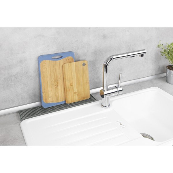 Tavă pentru scurs vase Wenko Pico, lungime 42 cm, gri-image-1