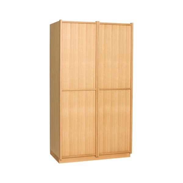 Șifonier în culoare naturală cu aspect de lemn de stejar 100x181x55 cm Kura – Hübsch