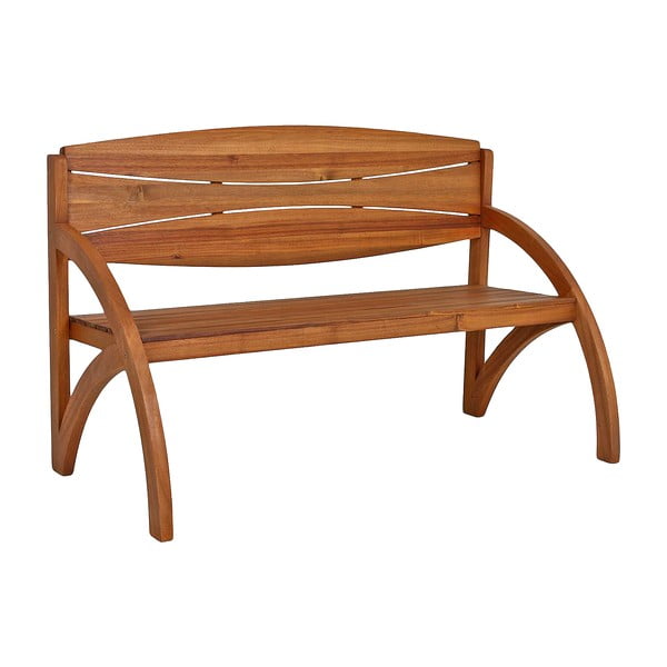 Bancă de grădină maro din lemn masiv Hadia – Garden Pleasure