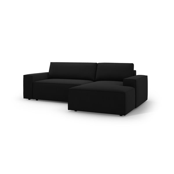 Colțar negru extensibil (cu colț pe partea dreaptă) Jodie – Micadoni Home-image-2