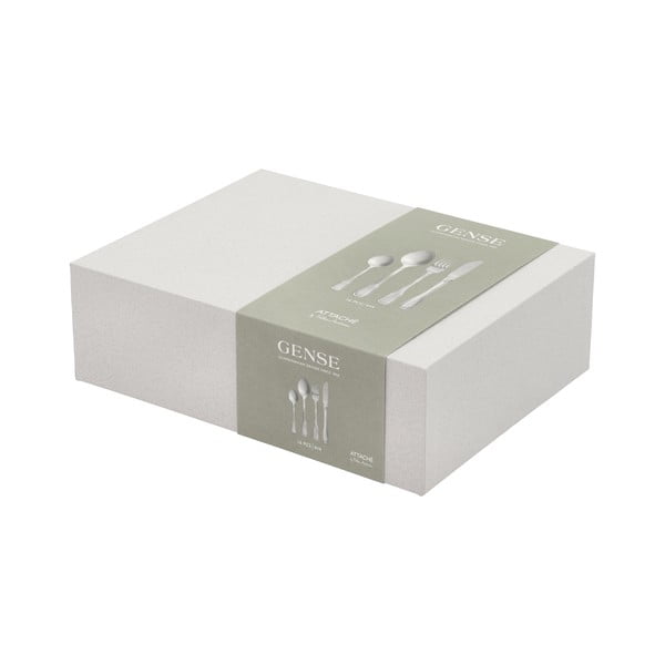 Tacâmuri argintii din oțel inoxidabil 16 buc. Attaché – Gense-image-3