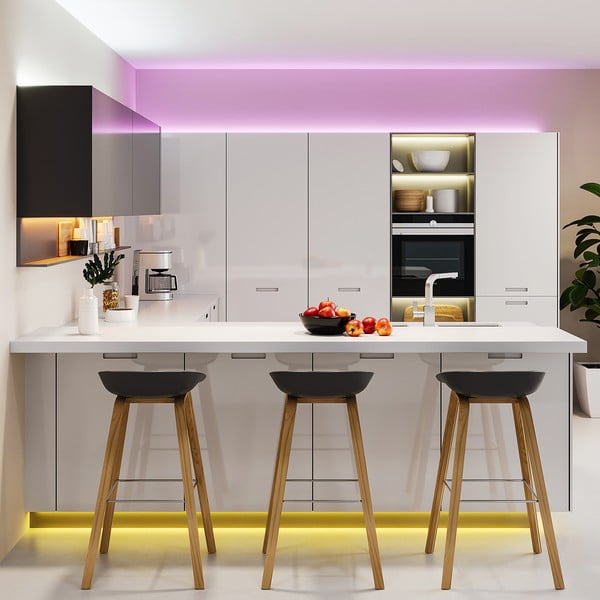 Bandă LED neagră 300 cm Grip – Reality-image-1