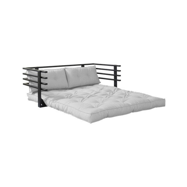 Canapea extensibilă Karup Funk Black/Light Grey-image-2