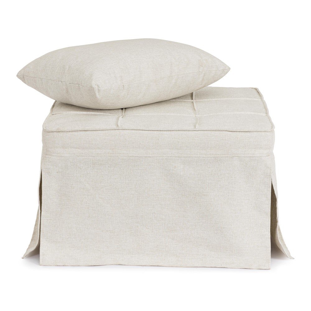 Puf in culoare naturala Barney – Yes Everyday