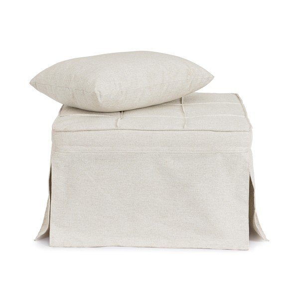Puf în culoare naturală Barney – Yes Everyday