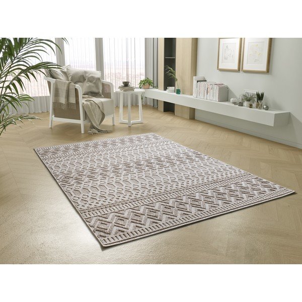 Covor bej 134x200 cm Element – Universal-image-1
