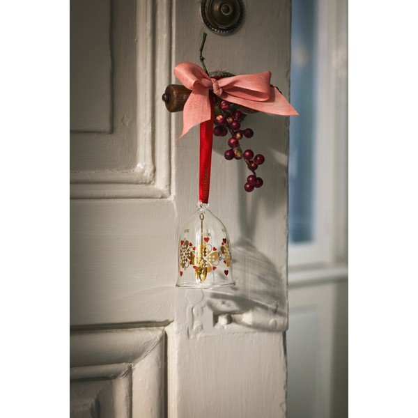 Ornament de Crăciun suflat manual din sticlă 5,5 cm Ann-Sofi Romme – Holmegaard-image-1