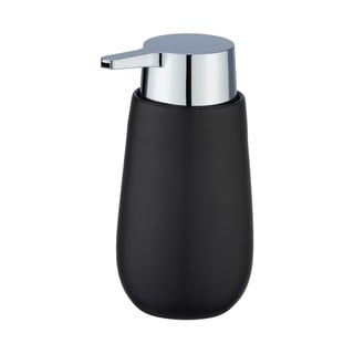 Dozator din ceramică pentru săpun Wenko Badi, negru