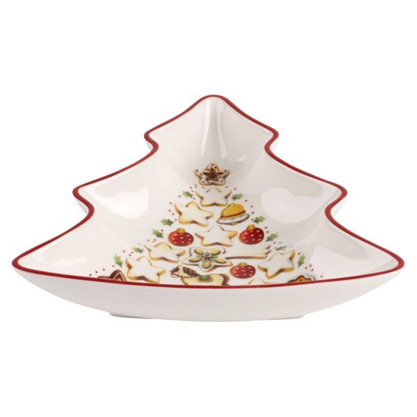 Bol din porțelan cu motiv de Crăciun Villeroy & Boch Tree, 17,5 x 16,5 cm-image-1