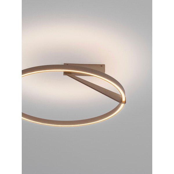 Plafonieră roz auriu LED cu intensitate reglabilă din aluminiu Tilia – Nova Luce-image-2